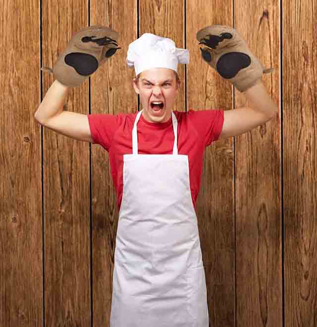 Bear Oven Mitts